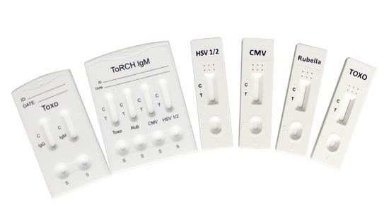 Швидкий тест на ToRCH IgG/IgM комбо,Alltest